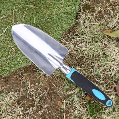 Garden Shovel Garden Hand Trowel, Heavy Duty Gardening Hand Tools - color: Blue