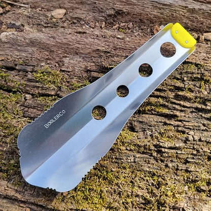 Ultralight Backpacking Trowel, 0.48 oz (13.5g) Yellow - color: Yellow