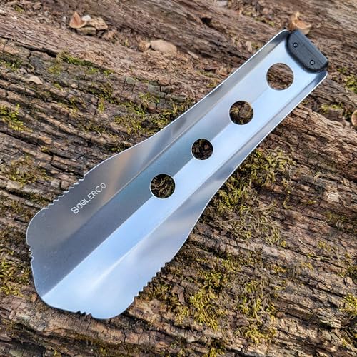 Ultralight Backpacking Trowel, 0.48 oz (13.5g) Black - color: Black