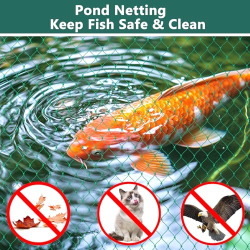 Bird Netting for Chicken Coop, Poultry Netting Over Chicken Run & Chicken Pen, Heavy Duty Nylon Nettings Reusable, UV-Resistant, Garden Netting Aviary Net Fruit Tree Nettings - size: 1.57''-13.12' x 32.81'