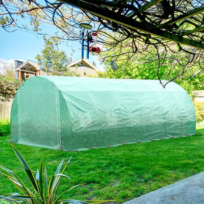 Aoodor 20'X10'X7' Greenhouse Replacement Cover - size: 20'X10'X7'