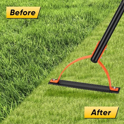 BlumWay 60 INCH Weed Grass Cutter, Double-Edged Serrated Sharp Steel Blade