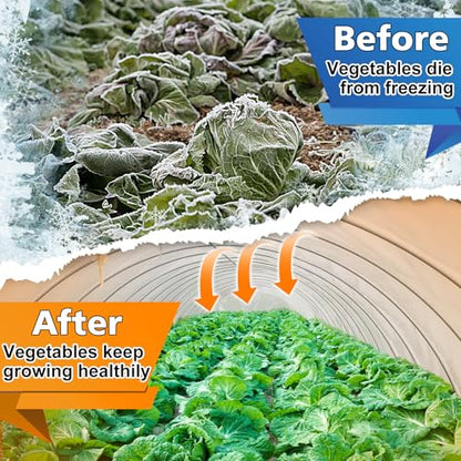 Alphatool 10 x 30 ft Greenhouse Cover Plastic Sheeting for Outdoor Plants - size: 10 x 30 ft