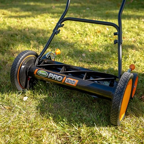 Scotts 716-18S 18-Inch 7-Blade Push Reel Lawn Mower, Green - size: 18-Inch, 7-Blade