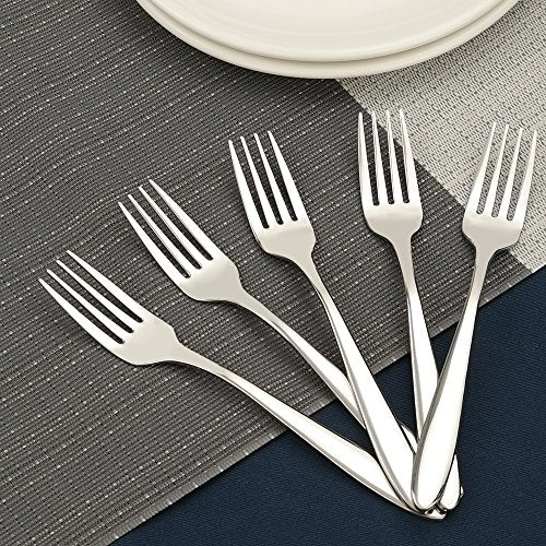 Ramddy 18/10 Stainless Steel Salad Fork, 12-Piece, 7-Inch