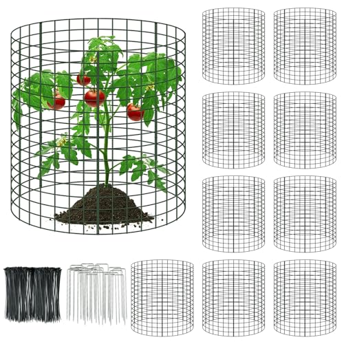 10Packs 12"x12"Plant Protectors from Animals,Plant Cages for Outdoor Plants - size: 30PCS-12"x 12"