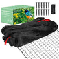 BSTPCOO Bird Netting 50'x100' with 3/4" Mesh Hawk Net for Chicken Run - size: 50'×100'-3/4''