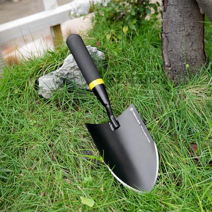 Kemaier Heavy Duty Stainless Steel Garden Trowel Shovel Tools - style: Large Trowel