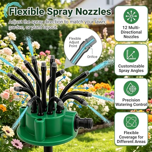 360° Automatic Garden Sprinkler