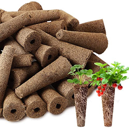 Chumia 200 Pcs Hydroponics Grow Sponges Pods for Seed Starter System