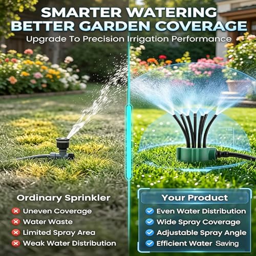 360° Automatic Garden Sprinkler