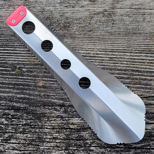 Ultralight Backpacking Trowel, 0.48 oz (13.5g) Pink - color: Pink