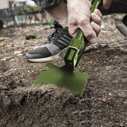 1PCS Folding Spade for Outdoor Planting Durable Gardening Hand Tools,Green