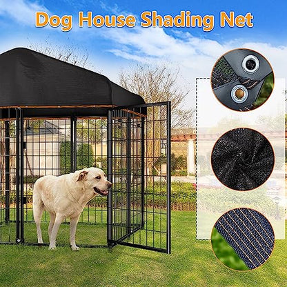 Shade Cloth, 80%-90% Garden Shade Mesh Net with Grommets, Outdoor Black Sunblock Neting Antifreezing Cover for Plant Pergola Patio Greenhouse Chicken Coop, 3x12FT - size: 3x12FT