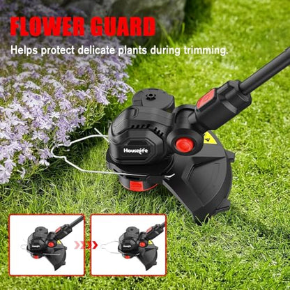 3-in-1 Cordless Weed Wacker Compatible with Milwaukee M18 18V Battery