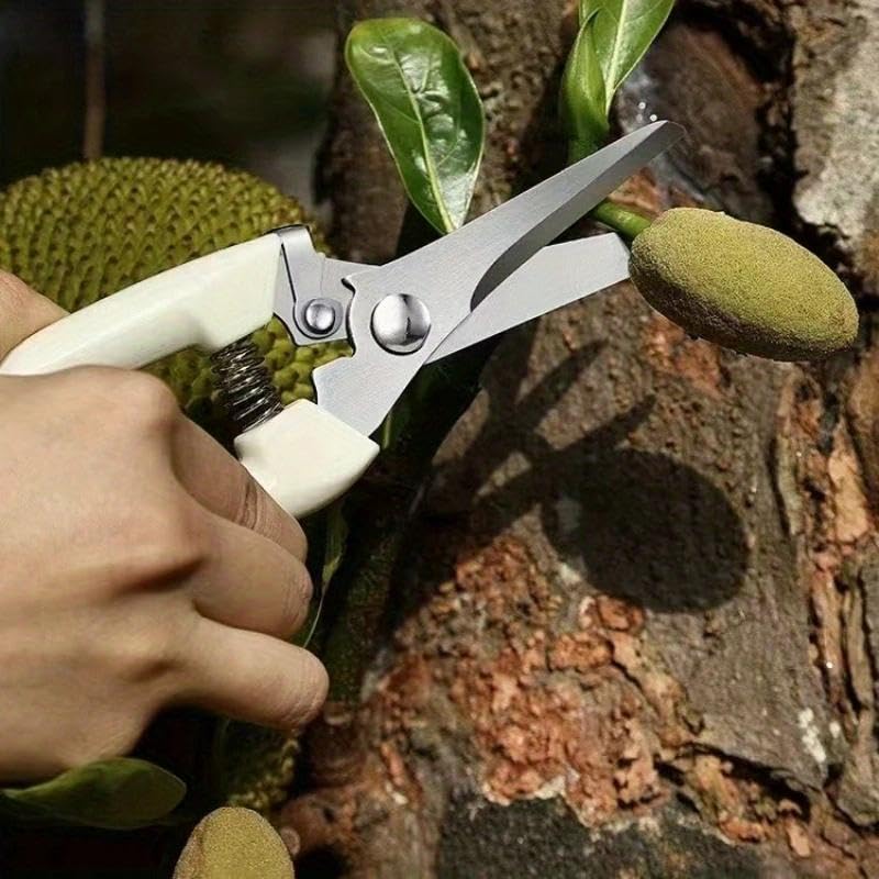 1PC Bypass Pruning Shears, Garden Plant Scissors for Flowers, Branches, Fruits and Gardening, Heavy Duty Trimming Tool - size: Bypass Blade