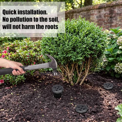 Briwooody 6 Pack Garden Watering Stake Deep Root Irrigation Spike, 14 Inch - size: 14 Inch