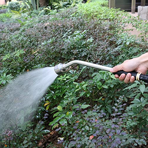 STYDDI Soft Rain Watering Wand with Shut Off Valve, Gentle Watering Wand