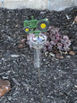 Tractor Rain Gauge and Garden Stake