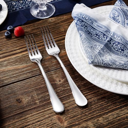 KEAWELL Premium Verona 4-Piece 8-Inch Dinner Fork Set (4, Dinner Forks) - size: Dinner Forks
