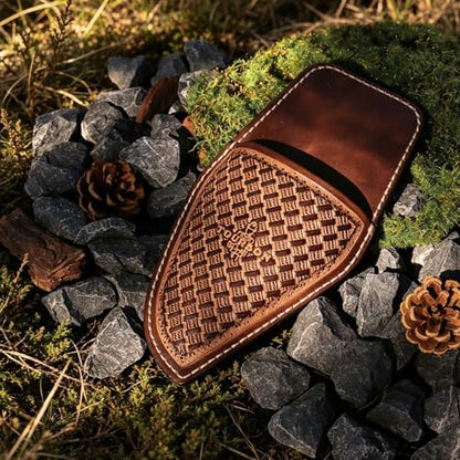 Leather Tool Sheath for Ratchet Pruning Shears, Garden Secateurs Heavy Duty