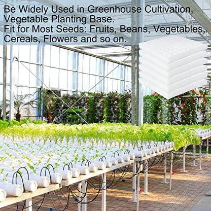 600 Pcs Hydroponic Sponges, 1 in Square Seedling Sponges for Bud