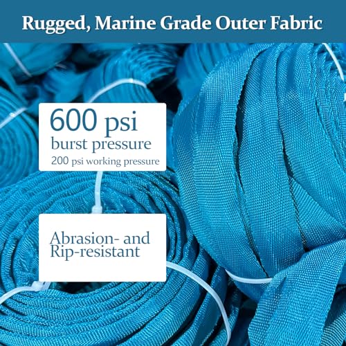 Garden Hose 75 ft, Made of TPE (BetterThan PVC/Hybrid Polymer), Lightweight yet Durable Water Hose with Ergonomic Grip, Drinking Water Safe Material, All-Weather, 3/4" GHT Fittings - size: 75ft + Hose Nozzle