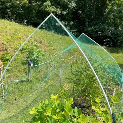 Bird Netting for Garden, 13 x 33Ft Anti Bird Net with 50 Ties and 20 Tacks