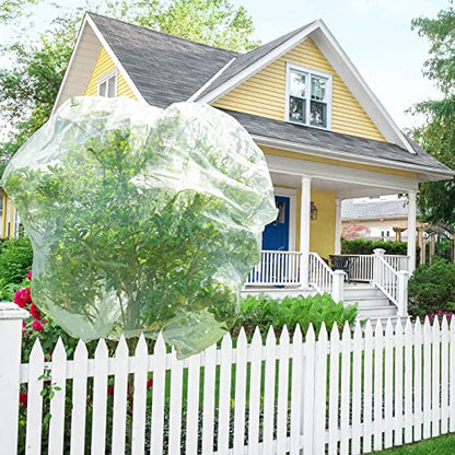 2Pcs Large Bird Barrier Netting Mesh, 7.9 * 6 FT Garden Netting - size: 7.9 x 5.9 FT x 2Pcs