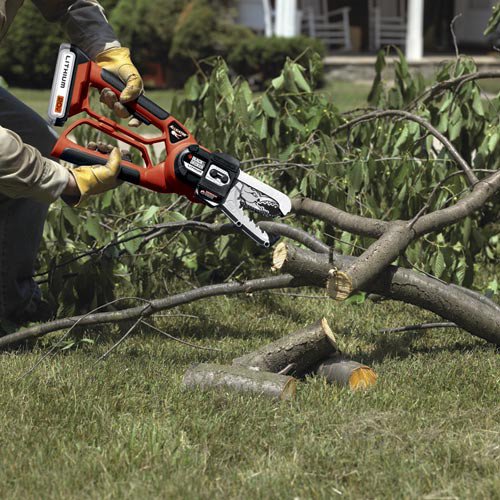 BLACK+DECKER 20V MAX* Alligator Lopper Cordless Chainsaw, Tool Only (LLP120B) - style: 20V Lopper (Tool Only)
