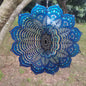 Wind Spinner Outdoor Mandala, Hanging Wind Spinners Garden 10"