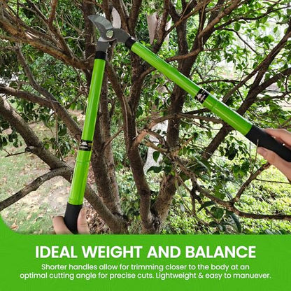 Garden Guru Bypass Loppers Tree Trimmer Clipper w/Telescopic Handle 15–22" - High Carbon Steel Blade Gardening Loppers Pruning Shear - Comfort Grip Handles – Branch Cutter (4 Pack) - size: 4 Pack, style: Extendable Bypass Loppers