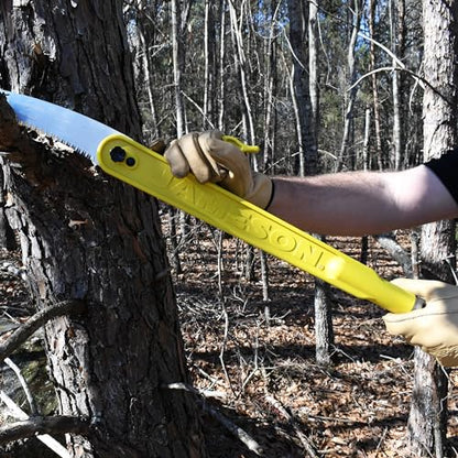 Jameson Folding Pole Saw with 13 inch Barracuda Hard Chrome Plated Tri-Cut Saw Blade
