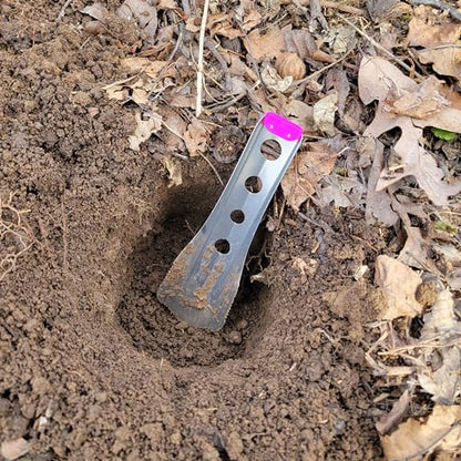 Ultralight Backpacking Trowel, 0.48 oz (13.5g) Purple - color: Purple