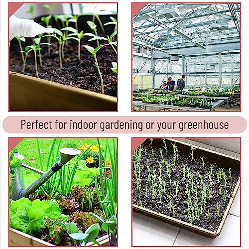 Mr. Pen- Seed Starter Trays, 5 Pack, 17"x10"x2.4" - color: Multicolor, size: 5 Pack