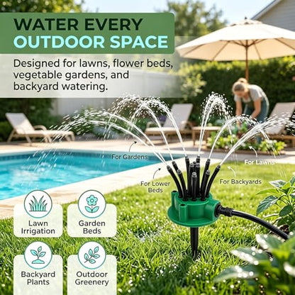 360° Automatic Garden Sprinkler