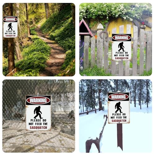 Big Foot Sasquatch Gifts - color: Sasquatch Sign