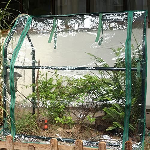 Gardzen Mini Greenhouse 36.2”(L) x18.9”(W) x33.3”(H) - size: 36”(L) x18”(W) x33”(H)