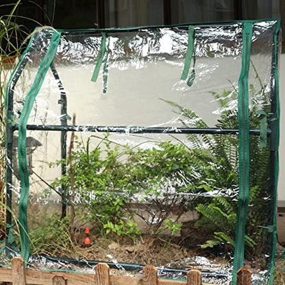 Gardzen Mini Greenhouse 36.2”(L) x18.9”(W) x33.3”(H) - size: 36”(L) x18”(W) x33”(H)