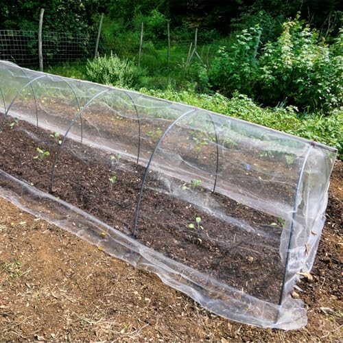 Unves 2 Pack 10x10 FT Garden Netting, Bird Netting for Garden - size: 10x10 Ft
