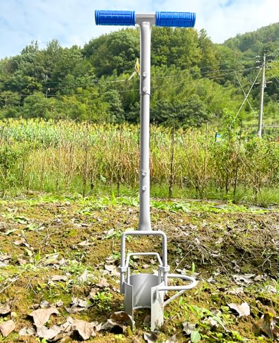 5-in-1 Garden Bulb Planter with Long Handle, Height Adjustable