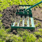 LANDZIE - Lawn Leveling Rake 24 Inch, Steel Yard Leveler Tool - style: 24 Inches