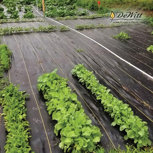 Dewitt Sunbelt Weed Barrier Fabric 3.2 oz, 6 x 300 Ft, 2-Pack � Heavy-Duty - size: 2 Pack, style: 6' x 300'