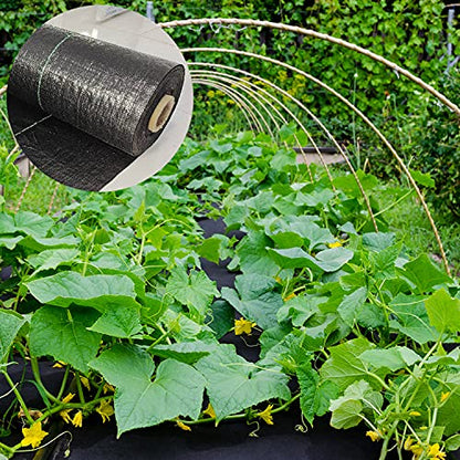 4ft x 100ft Weed Barrier Fabric, Heavy Duty Landscape Fabric Garden Cloth - size: 4ft x 100ft