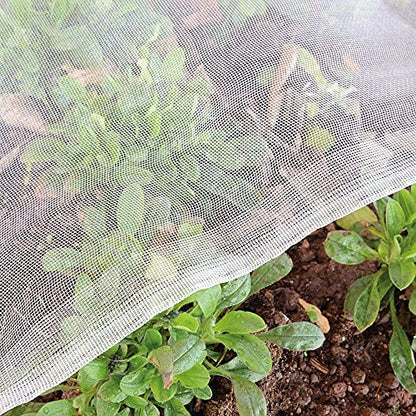 Garden Netting Bird Net 10x90Ft for Bug Protection - size: 10'x90'