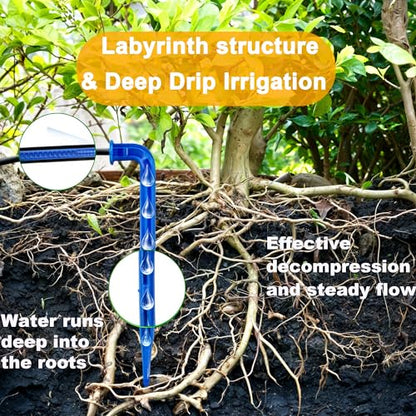 RISINGUP Solar Drip Irrigation System for 30 Potted Plants - size: 30 pots