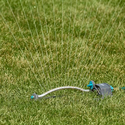 Gilmour Adjustable Rectangular Lawn-Sprinkler, Water Sprinkler for Large Area Coverage, Hose_Sprinkler for Lawn and Garden, Gray (Pack of 4) - size: (Pack of 4)