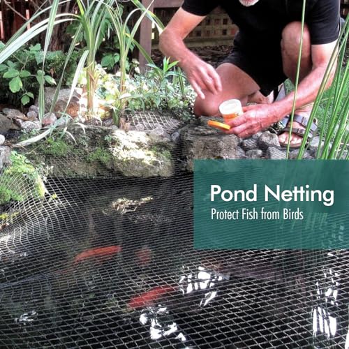 Bird Netting for Garden, Fetanten 7.5 x 100FT Netting for Garden Protection - size: 7.5 x 100FT