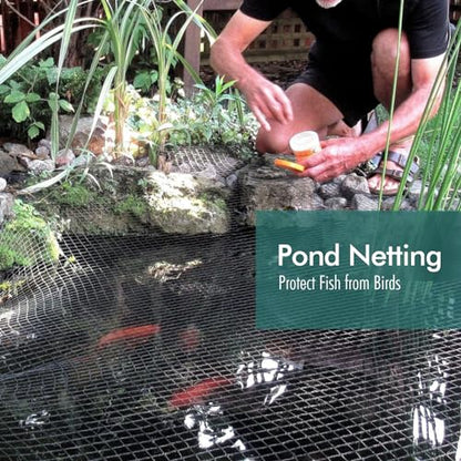 Bird Netting for Garden, Fetanten 7.5 x 33FT Netting for Garden Protection - size: 7.5 x 33FT