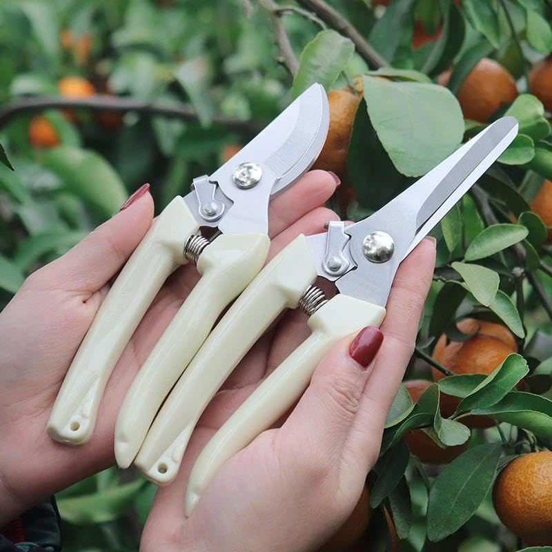 1PC Bypass Pruning Shears, Garden Plant Scissors for Flowers, Branches, Fruits and Gardening, Heavy Duty Trimming Tool - size: Bypass Blade